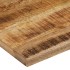 Tablero de mesa borde natural madera maciza mango 100x80x2,5