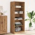 Armario de madera de ingeniería roble artesanal 80x50x200