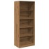 Armario de madera de ingeniería roble artesanal 80x50x200