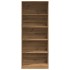 Armario de madera de ingeniería roble artesanal 80x50x200