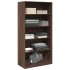 Armario madera contrachapada color roble marrón 100x50x200