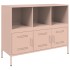 Aparador acero rosa 100,5x39x79