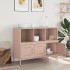 Aparador acero rosa 100,5x39x79