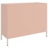 Aparador acero rosa 100,5x39x79