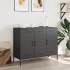 Aparador acero negro 100,5x39x79