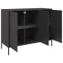 Aparador acero negro 100,5x39x79