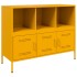 Aparador acero amarillo mostaza 100,5x39x79