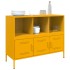 Aparador acero amarillo mostaza 100,5x39x79