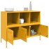 Aparador acero amarillo mostaza 100,5x39x79