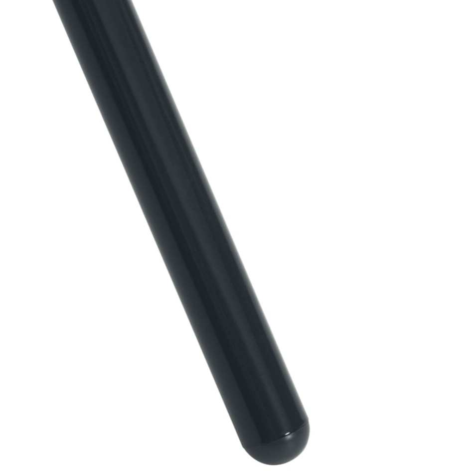 Sillas jardín apilables 3 pzas acero recubrimiento polvo