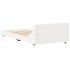 Estructura cama sin colchón madera maciza pino blanca
