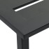 Juego de mesa alta y taburetes de jardín 7 piezas acero