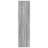 Armario de madera de ingeniería gris Sonoma 50x50x200