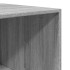 Armario de madera de ingeniería gris Sonoma 50x50x200