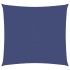 Toldo de vela cuadrado tela Oxford azul 7x7