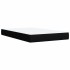 Cama box spring con colchón tela negro 120x190
