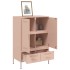 Aparador acero rosa 68x39x101,5