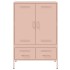 Aparador acero rosa 68x39x101,5