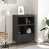 Aparador acero negro 68x39x101,5