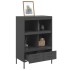 Aparador acero negro 68x39x101,5