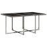 Set comedor jardín 7 pzas y cojines ratán sintético