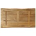 Tablero de mesa borde natural madera maciza mango 100x60x3,8