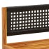 Set de sofás de jardín con cojines 5 pzas madera maciza