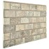 Paneles de pared 3D diseño de ladrillo 10 uds EPS color