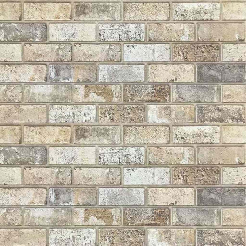 Paneles de pared 3D diseño de ladrillo 10 uds EPS color