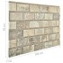 Paneles de pared 3D diseño de ladrillo 10 uds EPS color