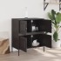 Aparador de acero negro 68x39x79