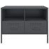 Muebles para TV 2 unidades acero gris antracita 68x39x50,5