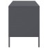 Muebles para TV 2 unidades acero gris antracita 68x39x50,5