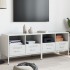 Muebles para TV 2 unidades acero blanco 68x39x50,5