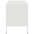 Muebles para TV 2 unidades acero blanco 68x39x50,5