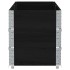 Jardinera de madera maciza de pino negro 150x50