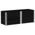 Jardinera de madera maciza de pino negro 150x50