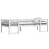 Estructura de cama para niños madera de pino blanco 90x200