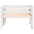 Estructura de cama para niños madera de pino blanco 90x200