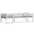 Estructura de cama de niños madera maciza pino blanco 75x190
