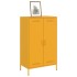 Aparador de acero amarillo mostaza 68x39x113