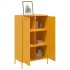 Aparador de acero amarillo mostaza 68x39x113