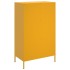Aparador de acero amarillo mostaza 68x39x113