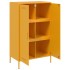 Aparador de acero amarillo mostaza 68x39x113