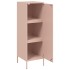 Aparador de acero rosa 36x39x113