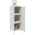 Aparador de acero blanco 36x39x113