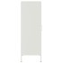 Aparador de acero blanco 36x39x113