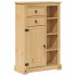 Armario de baño Corona madera maciza de pino 70x33x110