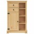 Armario de baño Corona madera maciza de pino 70x33x110