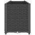 Jardinera PP negro 160x40x53